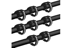 Esploratori 8 Pack Shovel Mount for Roof Rack,UTV Gun Rack,Vehicle Tool Rack for UTV ATV Boat Car with Roof Rack Golf Car Snowmobile, Fits Roll Bar and Tools 0.85-2" in Diameter