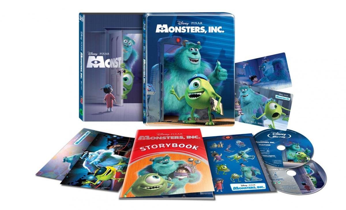Monsters, Inc. [Bluray 3D/Bluray Steelbook KIMCHI