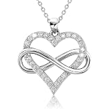 Amazon.com: ELEGANZIA Heart Necklaces 