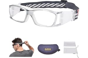 SooGree Basketball Dribbling Glasses Sports Protective Eyewear Goggles for Men Women