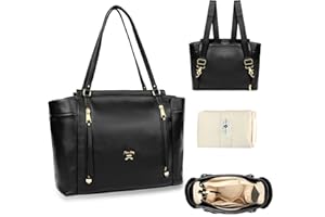 miss fong Diaper Bag Tote Leather Diaper Bag Backpack,Large Capacity Mommy Bag Hospital Bag,12 Pockets Travel Diaper Tote wit