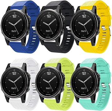 TOPsic Correa de Reloj para Garmin Fenix 5S, Banda de Reloj ...