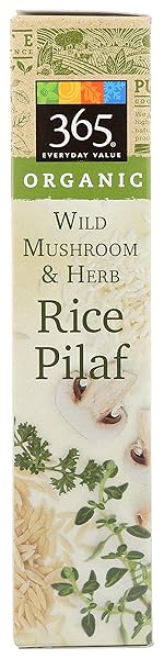 365 EVERYDAY VALUE, ORGANIC WILD MUSHROOM & HERB RICE PILAF, 6 OUNCE