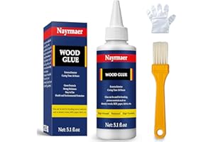 Nayrmaer Clear Wood Glue, Professional Furniture Repair Glue, Waterproof Glue for Wood, Crafts and Furniture (WGN1-150g)