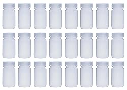 LUERFLEX 125ML 4OZ Nature Wide Mouth PP Plastic