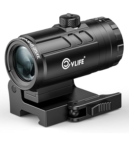 Amazon.com : HOLOSUN HM3X Series- 3X Flip-to-Side Magnifier w/QD