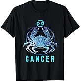 Cancer Zodiac Sign Astrology Birthday Horoscope Lover T-Shirt