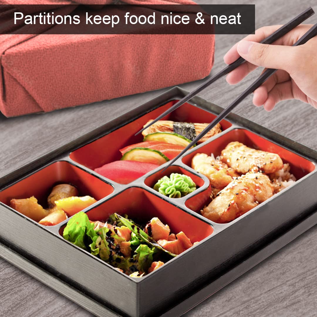 Mua TIKUSAN Japanese Traditional Lunch Box With Lid Lacquer Bento Box mua-tikusan-japanese-traditional-lunch-box-with-lid-lacquer-bento-box
