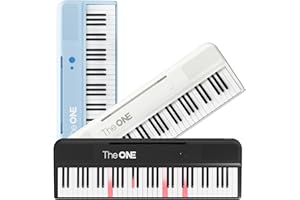 The ONE Smart Keyboard COLOR 61 Lighted Keys Piano Keyboard, Electric Piano for Beginners with 256 Tones, 64 Polyphony, Built