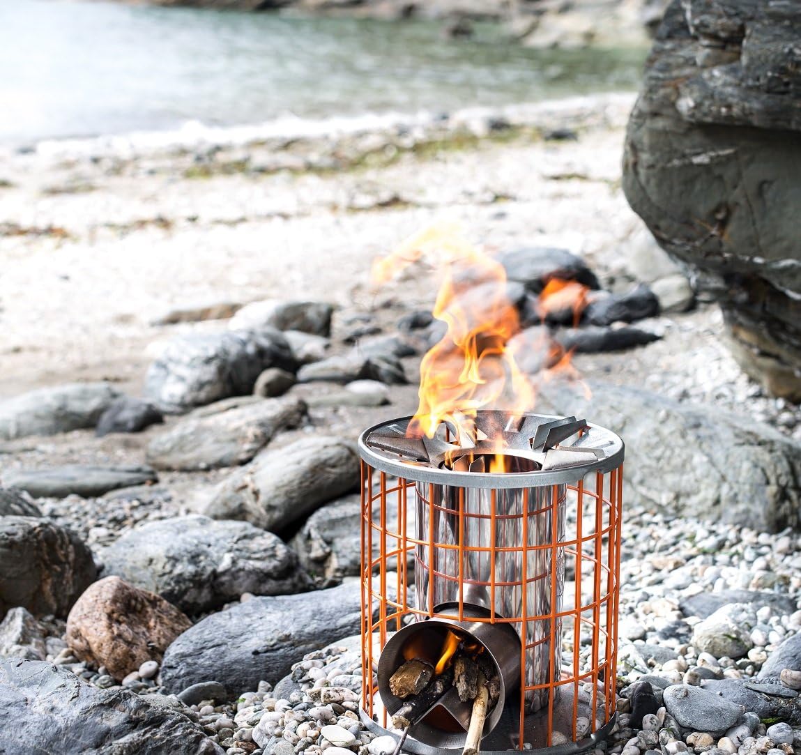 Anevay Horizon Stove : multi-fuel ROCKET stove