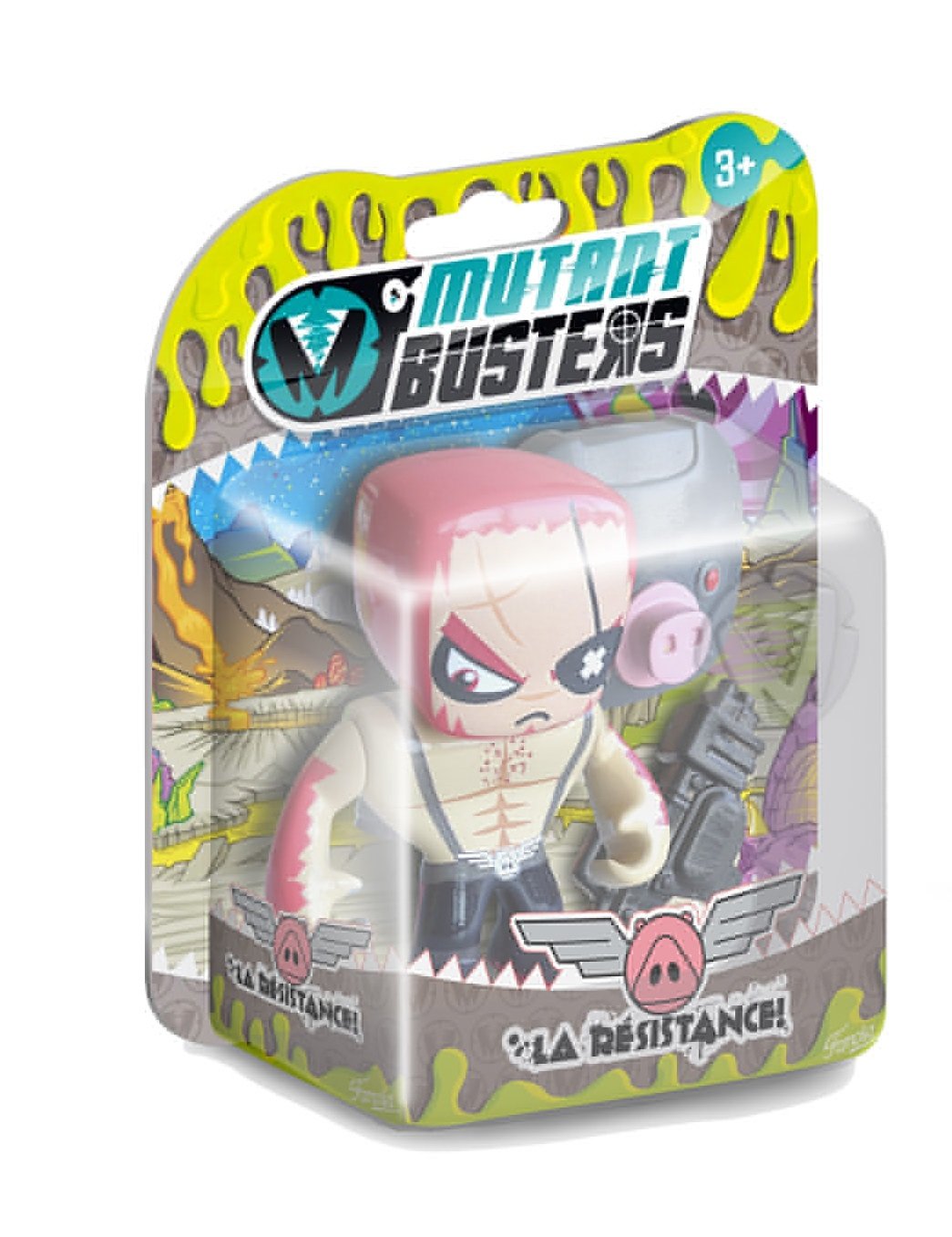 Famosa 700011340 Mutant Busters Basic Figure, Assorted: Random Models/Colours