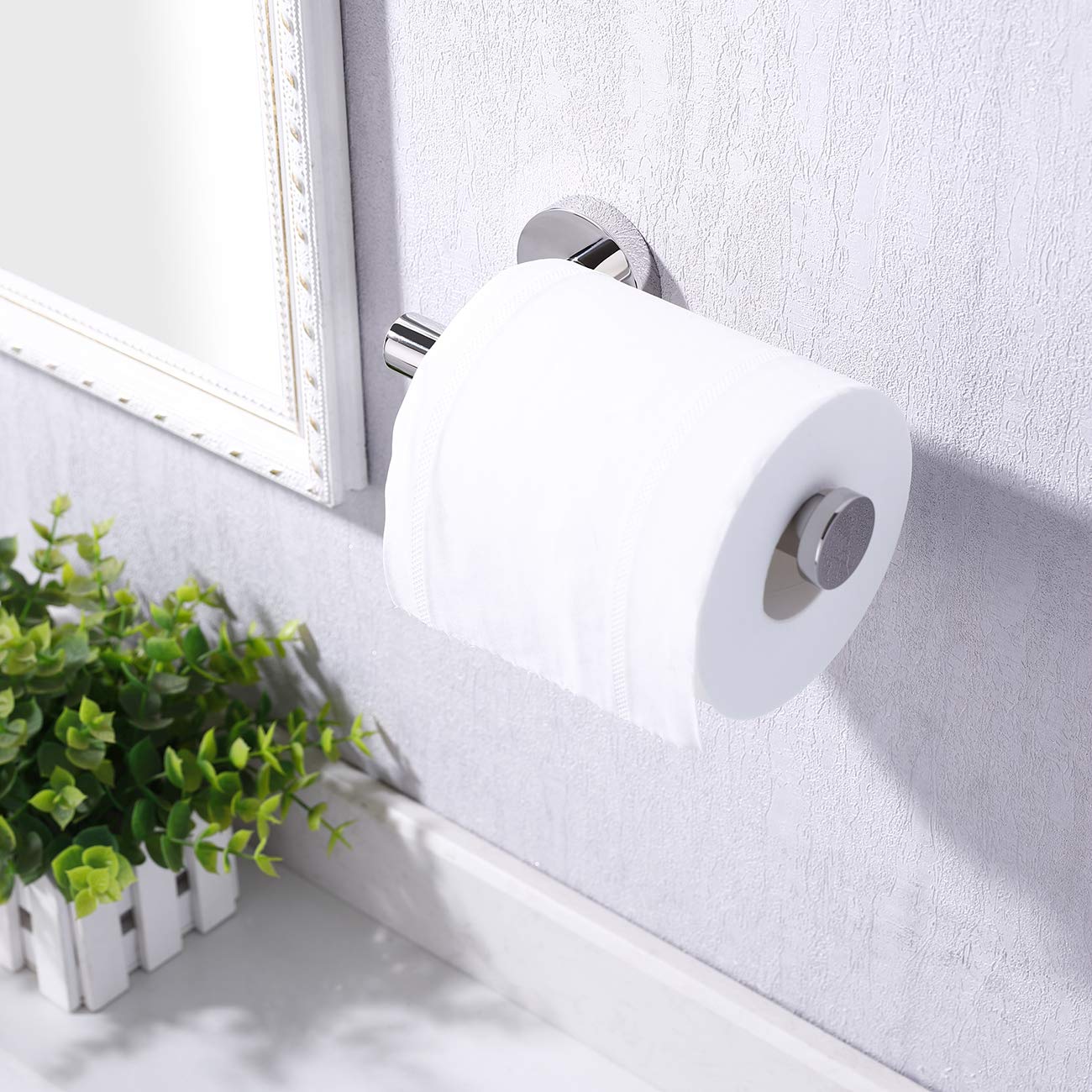 KES SUS 304 Stainless Steel Toilet Paper Holder Storage Rustproof