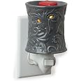 Candle Warmers Etc Scaldino Per Cera Elettrico A Spina – Effetto Luci Soft, Riflessi Argentati