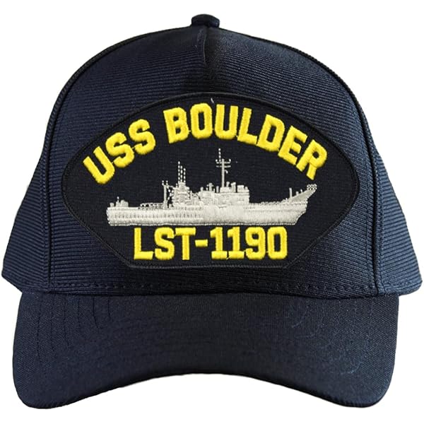 Amazon.com: USS Inchon LPH-12 Ships Ball Cap Navy Blue