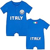 Cnins Soccer Baby Clothes - Matching Family Rompers 0-24M | Unisex Gifts for Futbol Game Days & Photo Shoots
