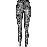 Faringoto Women's Pu Faux Leather Pants Slim Leggings Variety of Styles with Pockets