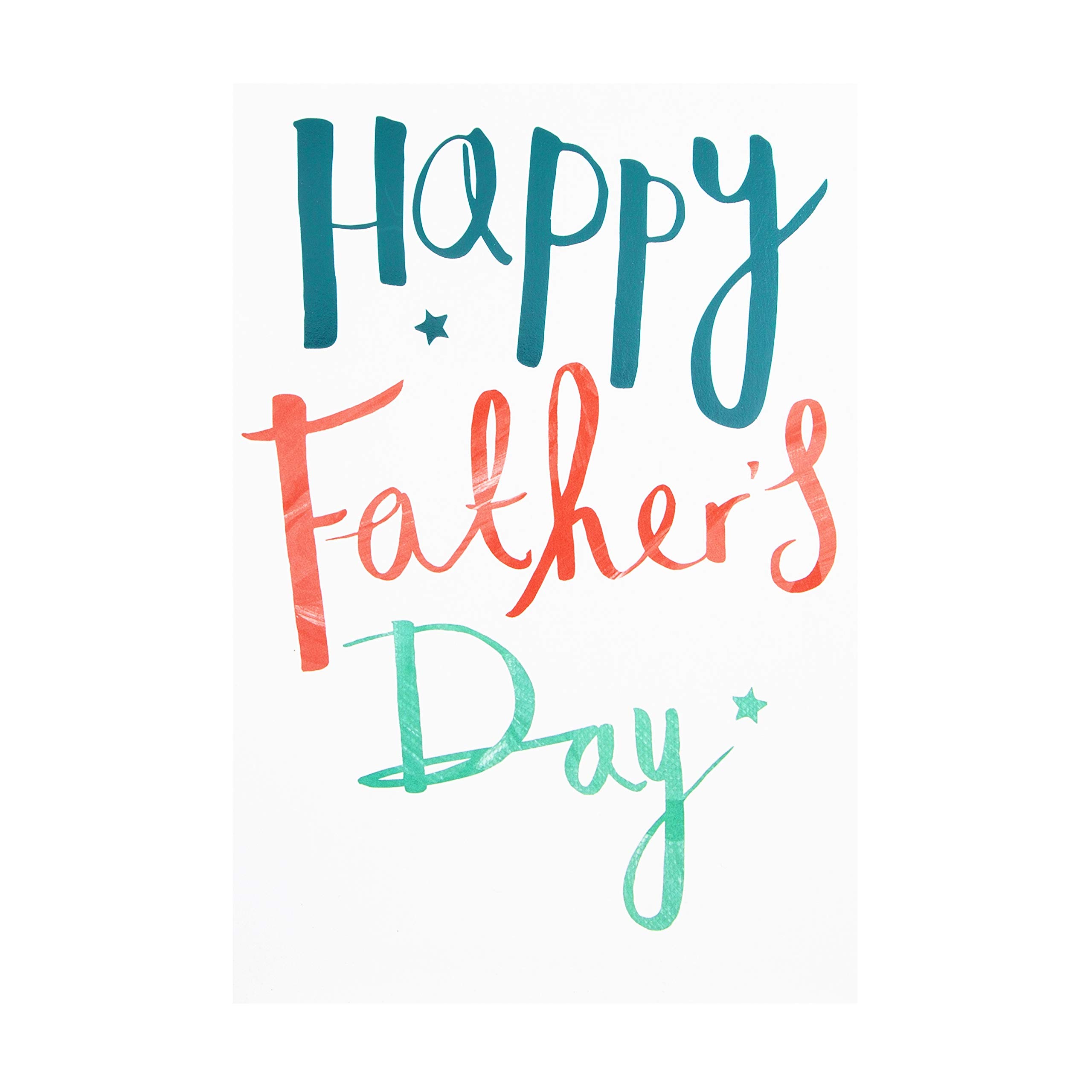 Father's Day Card from Hallmark - Classic Text Design