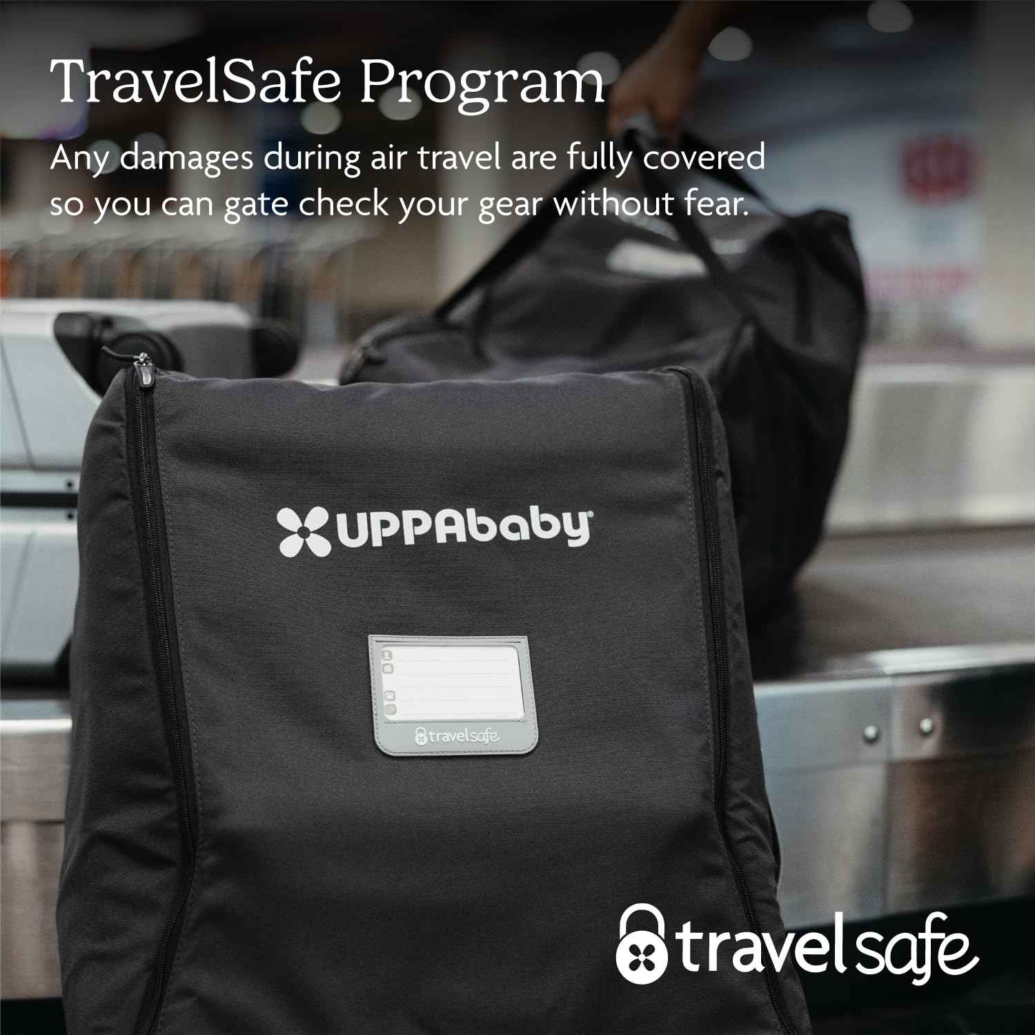UPPAbaby Travel Bag for Aria and Mesa Infant Car Seats/Easy-Carry Handles + Durable Design/TravelSafe