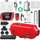 OBAKL Diesel Heater 2KW, Aluminum Housing, Diesel Air Heater 12V High Altitude, Parking Heater with Talking LCD Controller fo