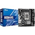 ASRock H610M HVS LGA1700 DDR4 DIMMs 64 GB 3200 MHz SATA3 6.0 Gb/s Intel H610 Micro ATX Motherboard