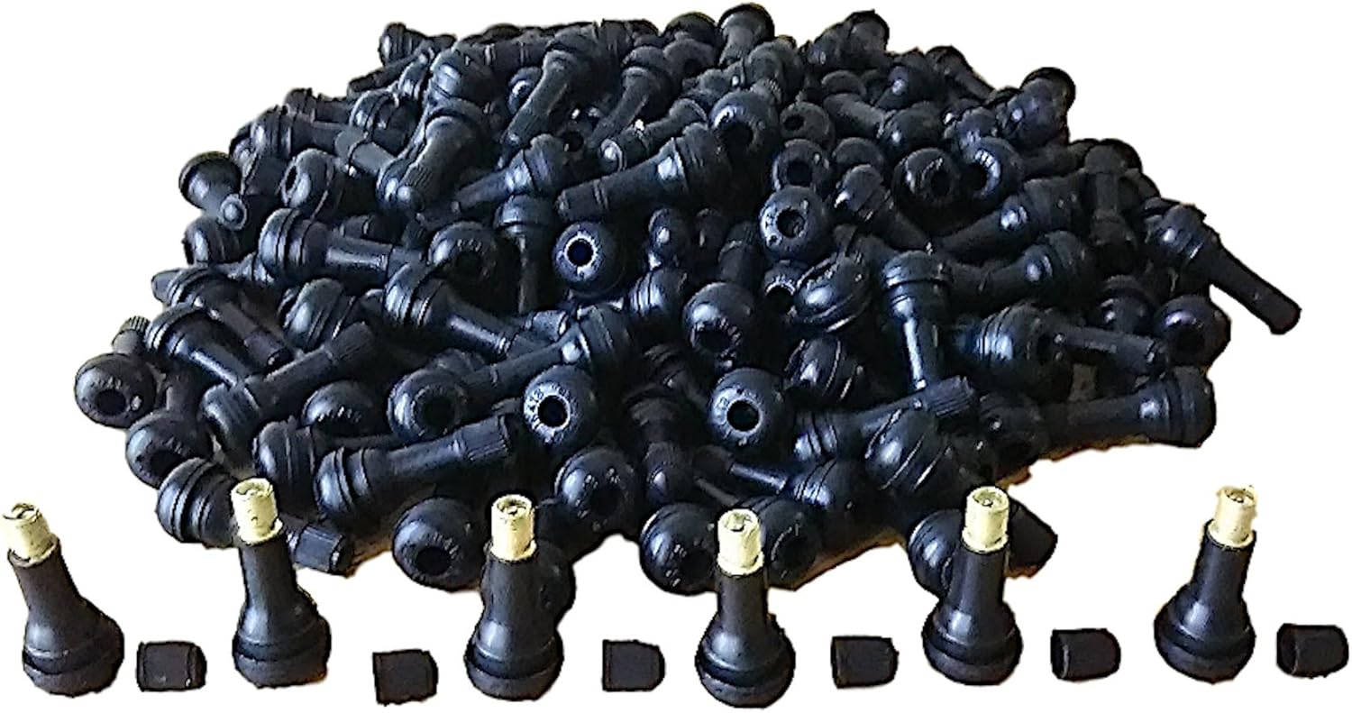 Amazon Smile All タイヤ エア バルブ Tr413 コア 付き 0個 セット ゴム チューブ レス ムシ 車 自動車 修理 交換 0 エアバルブキャップ 車 バイク