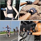 flintronic Gym Gloves Breathable Training Gloves with Silicone Pad view 7