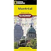 Montreal Map (National Geographic Destination City Map)