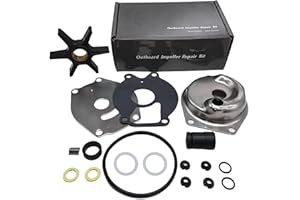 GHmarine 99157T2 Water Pump Impeller Kit for Mercury Mariner BigFoot 9.9-25 HP Outboard Engine 4 Stroke 46-99157T2