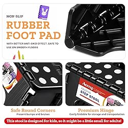 ACSTEP 7.5 Inch Folding Step Stool Foldable Stool