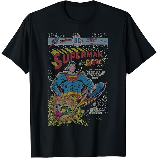 T-shirt DC Comics Superman Vs Joker - HAHAHA - Édition Limitée - Taille XL - Noir