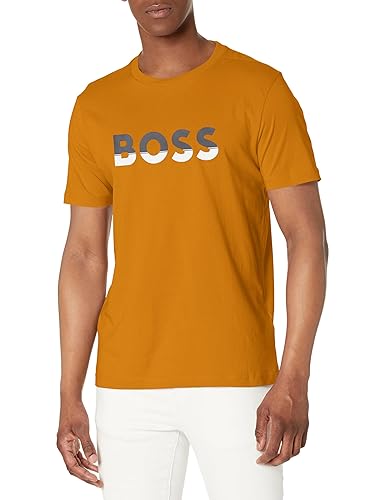 Amazon Big Boss T Shirt BOSS Big Logo Jersey Cotton T-Shirt In
