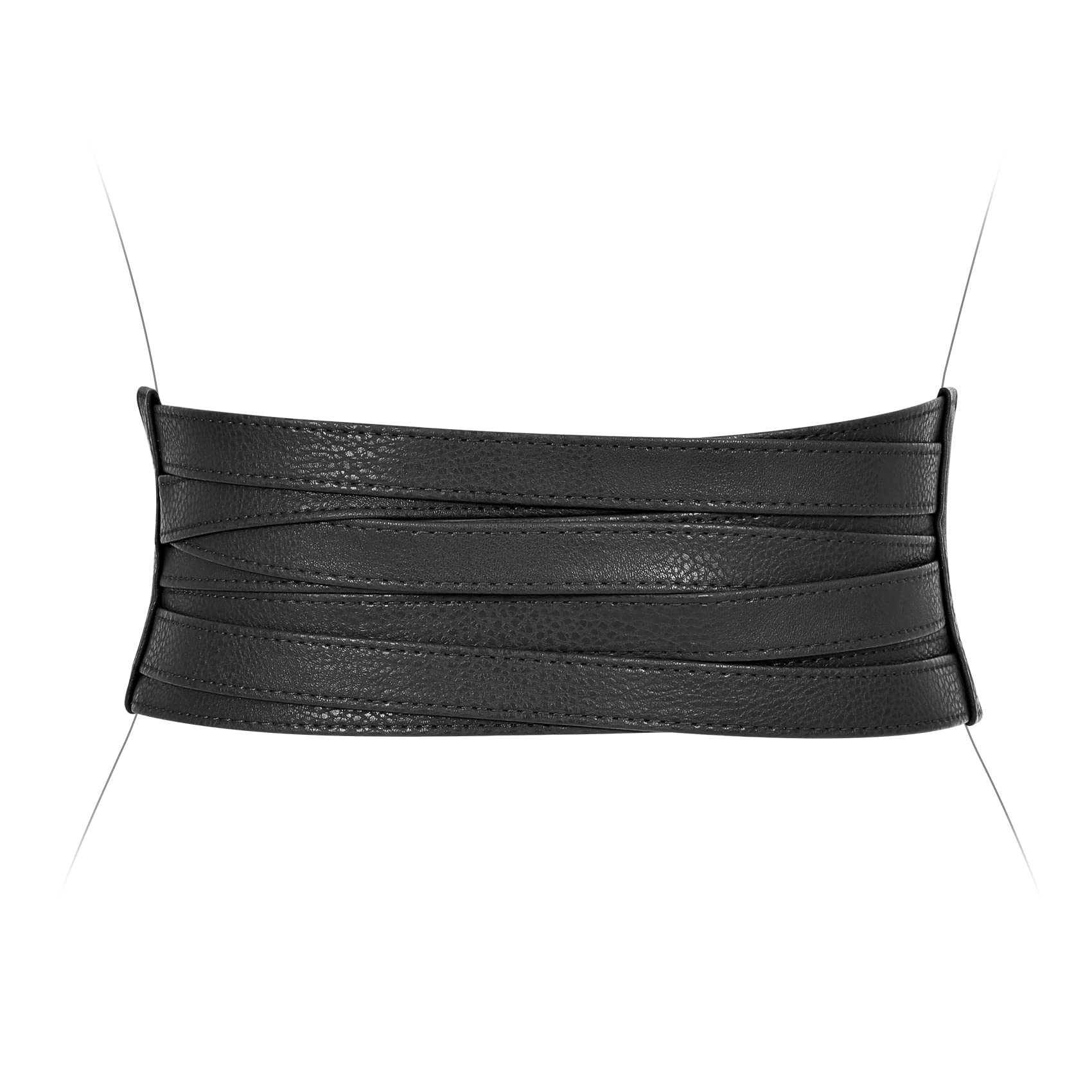 white christmas dresses Leather Underbust Corset Belt – French Meadows main image 1