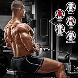 Yes4All Unisex Double Row Rotate Rubber Bar Accessory Standard UK view 2