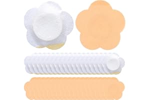 200Pcs Umbilical Cord Cover for Newborn Abdomen Flower Baby Navel Sticker Hollow Waist Newborn Belly Button Cover for Baby Ki