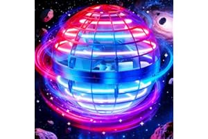 GENERIC Flying Orb Ball Toy 2025 Hover Soaring Nebula，Hand Controlled Boomerang Galactic ifly Spinner Kids Adults Outdoor Birthday Gift Cool Stuff for Boys Girls 6 7 8 9 10+ Year Old (biue)