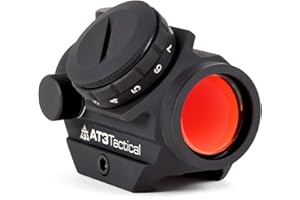AT3 Tactical RD-50 Reflex Red Dot Sight - 2 MOA Compact Red Dot Scope