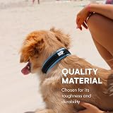 Black Rhino Comfort Collar Ultra Soft Neoprene Padded Dog Collar XL Pink/Black view 4