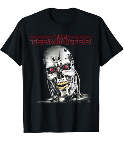 Amazon.com: The Terminator Salvation Biohazard Black T-Shirt Tee