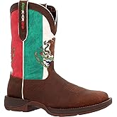 Durango mens Rebel By Durango® Steel Toe Mexico Flag Western Boot