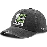 Waldeal Pickleball Hat,Just One More Game Pickleball Baseball Caps Adjustable Washed Dad Hat
