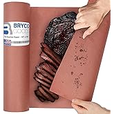 Bryco Goods Butcher Paper Roll - Unbleached - Unwaxed - Uncoated - Suitable for Smoking All Meat Varieties - Smoker Paper - P
