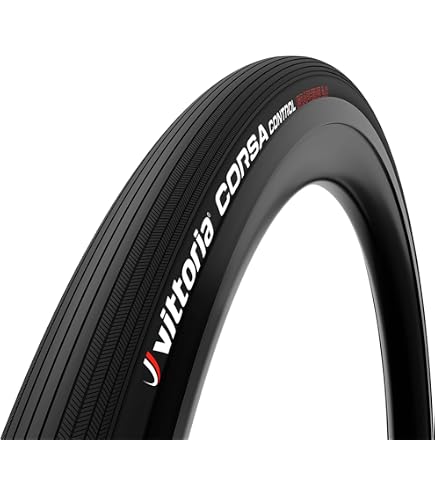 Vittoria Rubino Pro Tire G+ 2.0 Graphene 700x25c Road Bike Tire – Black/Yellow, Foldable