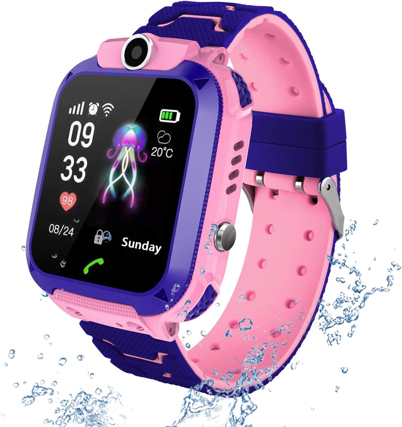 Kids Smartwatch Waterproof LBS Tracker 