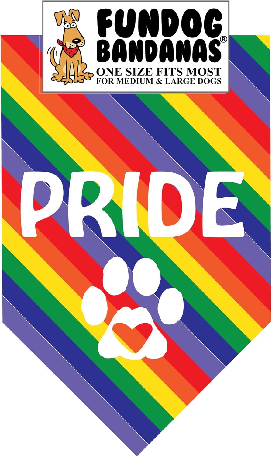 dog pride bandana