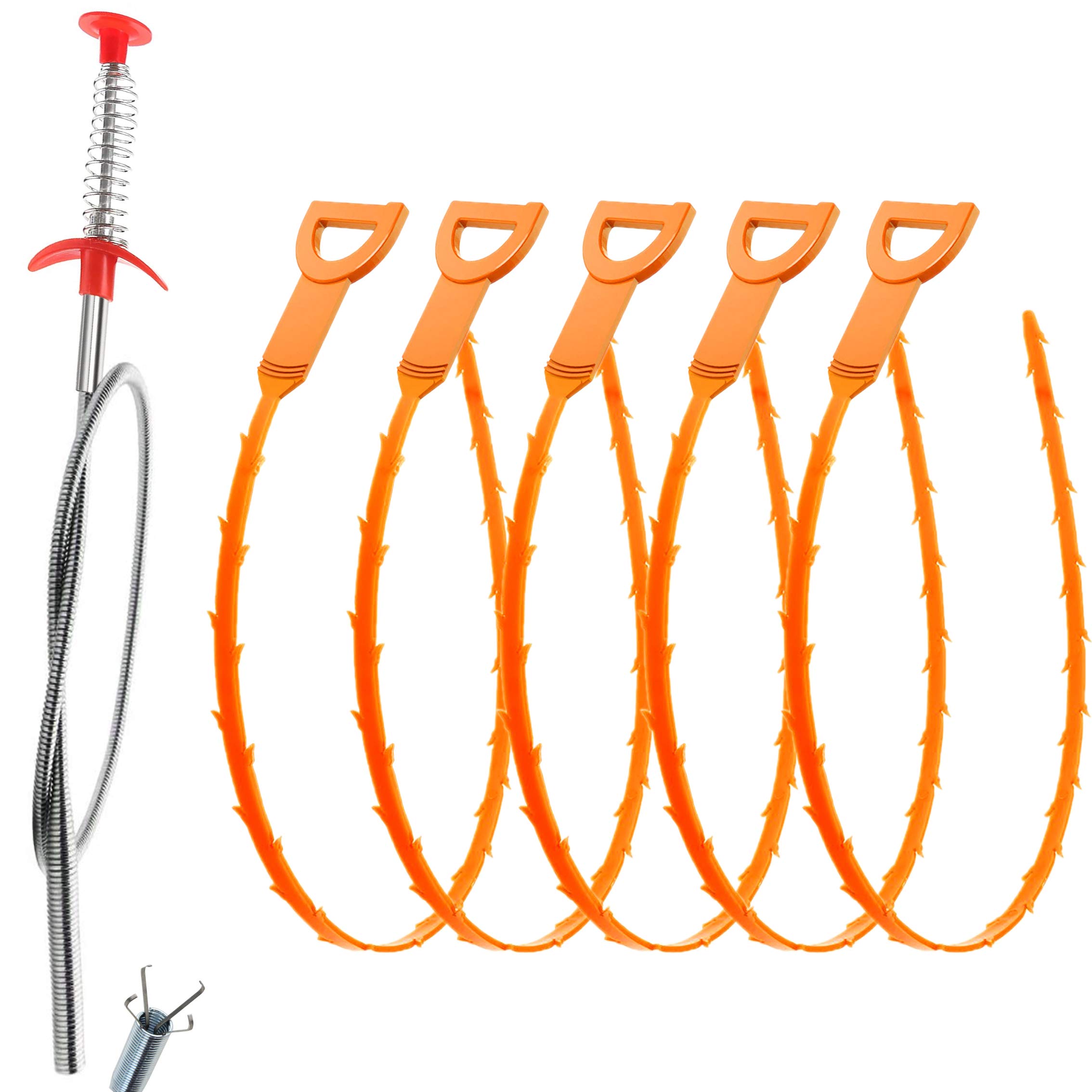 Drain Clog Remover, Hair Cleaning Tool for Shower, Sink & Bath by Drain Hari