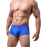 iKingsky Men's Bluge Boxer Briefs U-Hance Pouch Mens Stretch Underwear