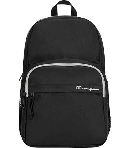 Champion Manuscript Backpack, Black, OS: Clothing, Shoes & Jewelry