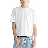 Aeropostale Men's Washed Boxy Fit Crew Tee