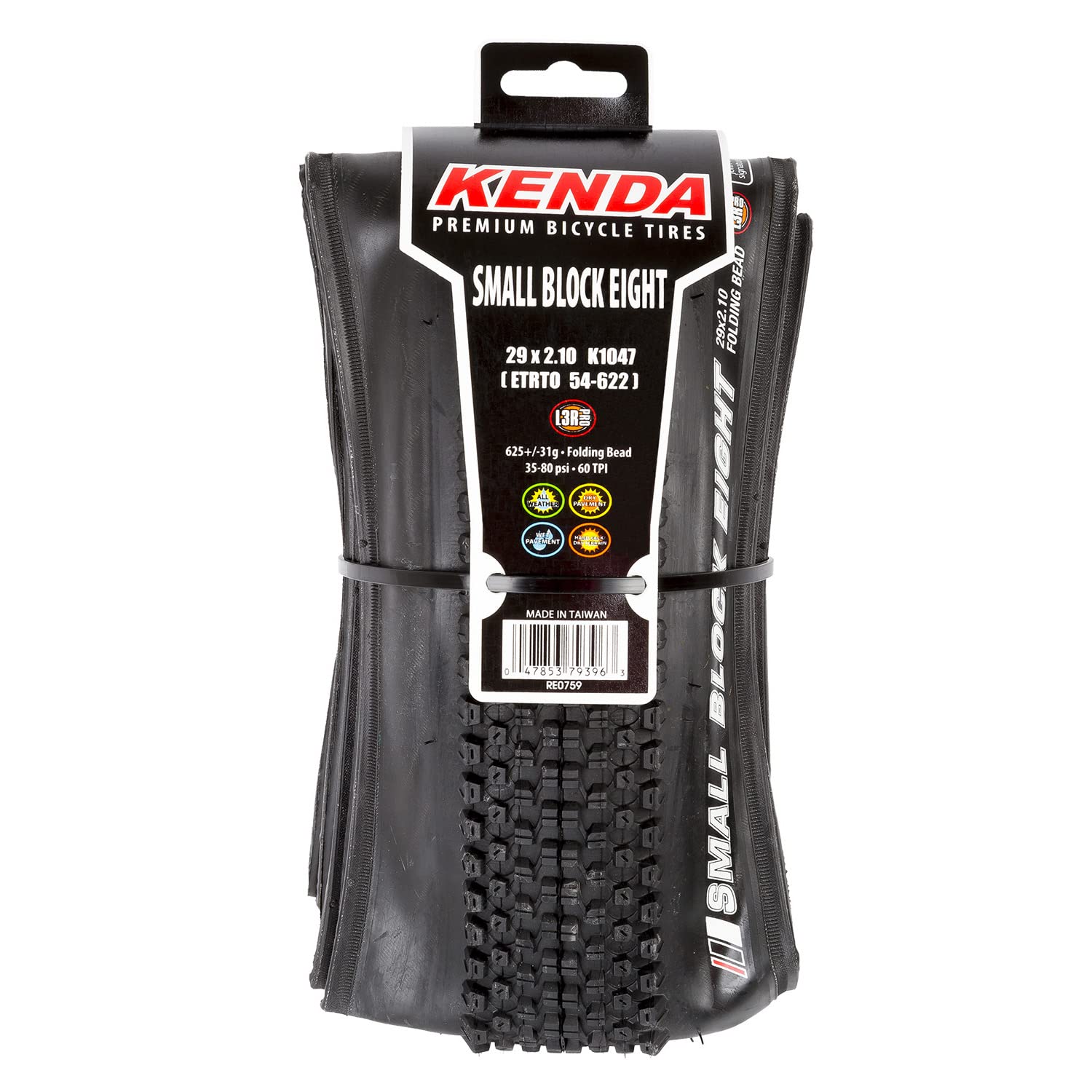 Kenda 22271 Bicycle Tyre Black