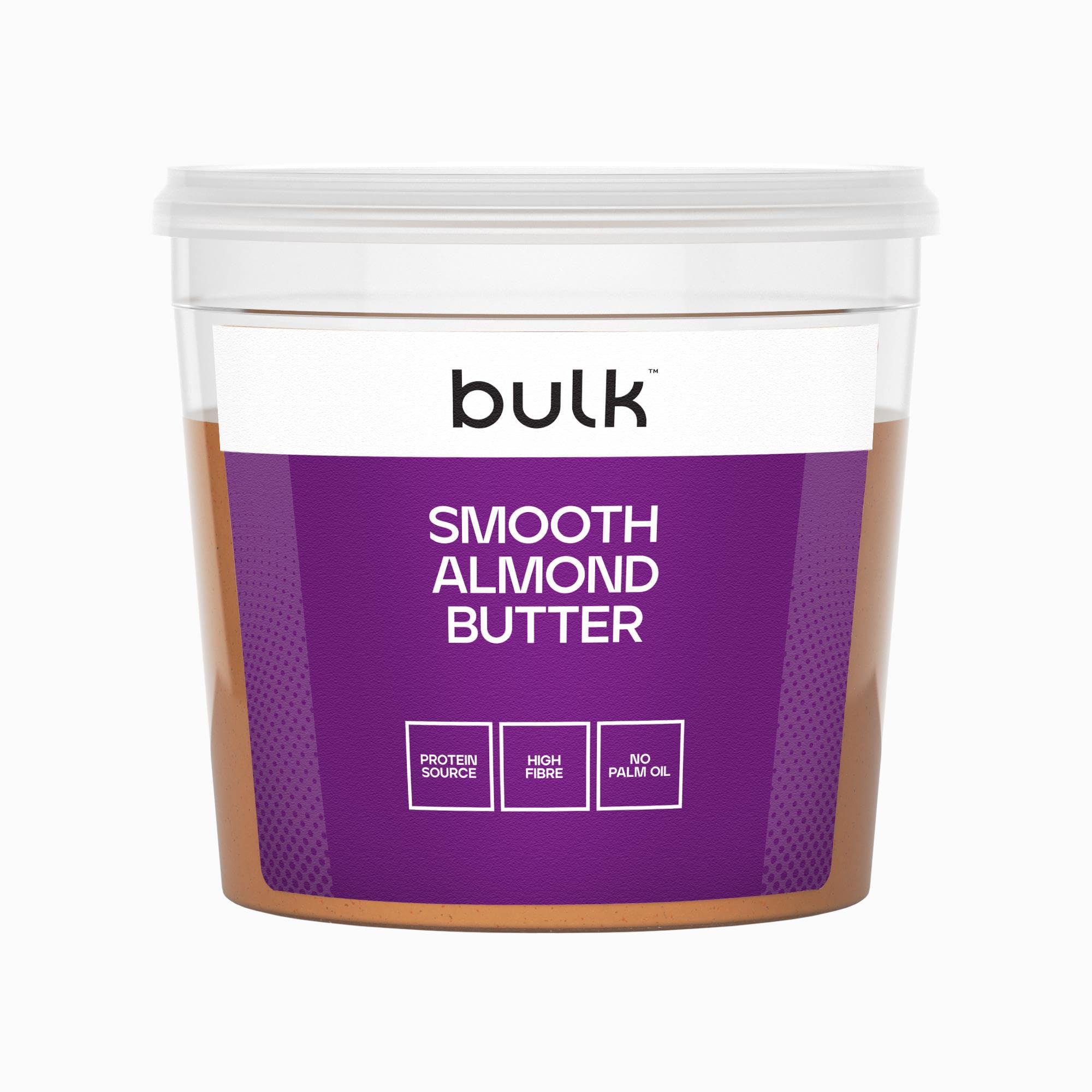 Bulk Natural Almond Butter Tub, Smooth, 1 kg, Packaging May Vary